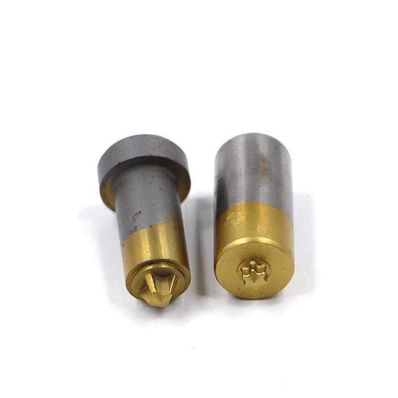China Factory Customized Screw Second Punch M2 / M42 / HSS Screw Head Punch Hexagon Socket Punch