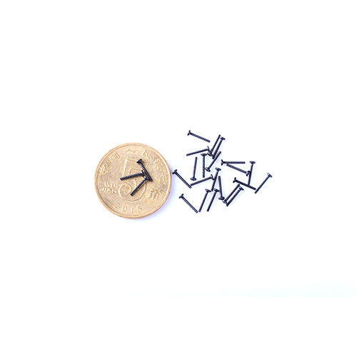 High Precision Screw TIN Coating fastener Micro Screw Pan Head Cross Recessed Sharp Tailed Micro Screw for Glasses