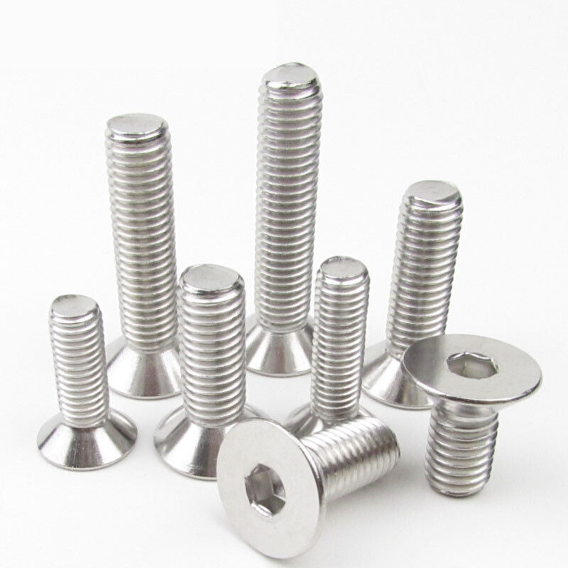 Pure Titanium Cylindrical Head Hexagon Flat Spring Washer Three Combined Machine Screws M0.6-M3