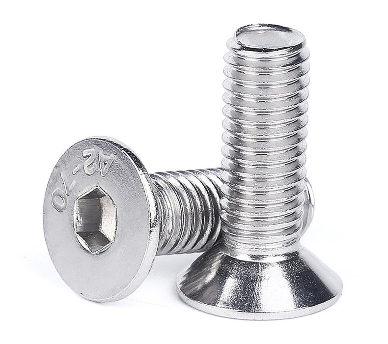 Flat Round Head Hexagon Machine Screw for Solar Mounting Customized Service ISO9001 Certificated