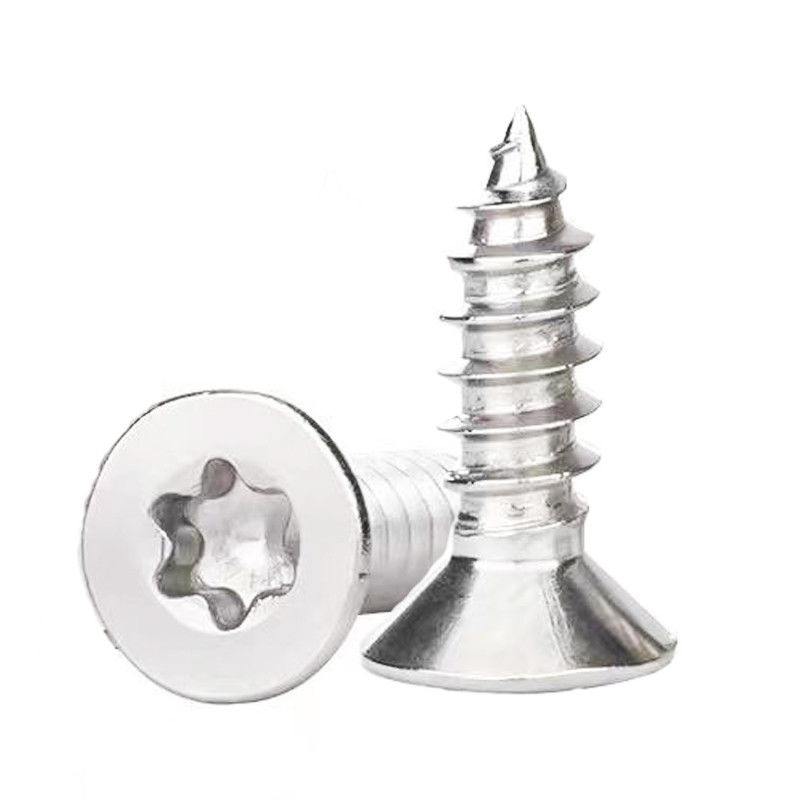 GB2607.2 for Mechanical Stainless Steel Fastener Countersunk Head Torx Self-Tapping Screw