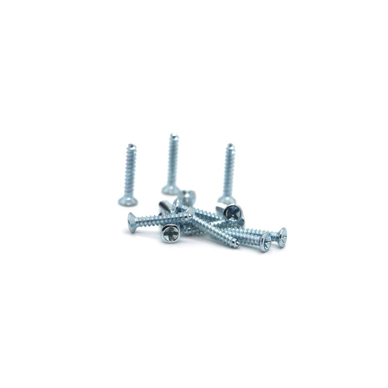 Customized Service Stainless Steel Countersunk Head Cross Recessed Machine Screws Use for Environmental M0.5-M3