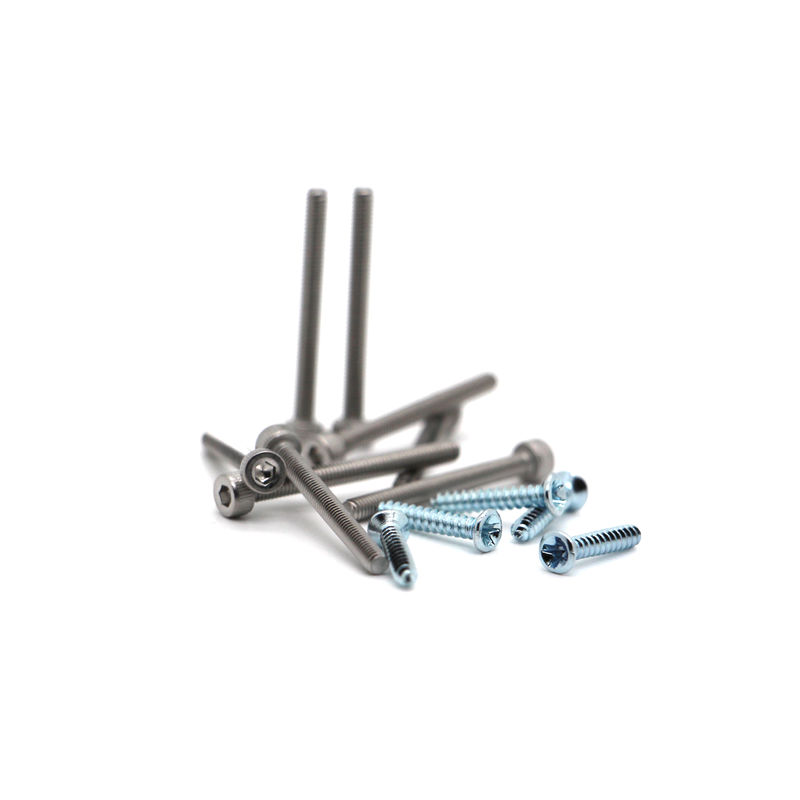 High Precision M0.5-M3.0 Micro Screws for Wearable Devices CNC Machined 0.01mm Tolerance