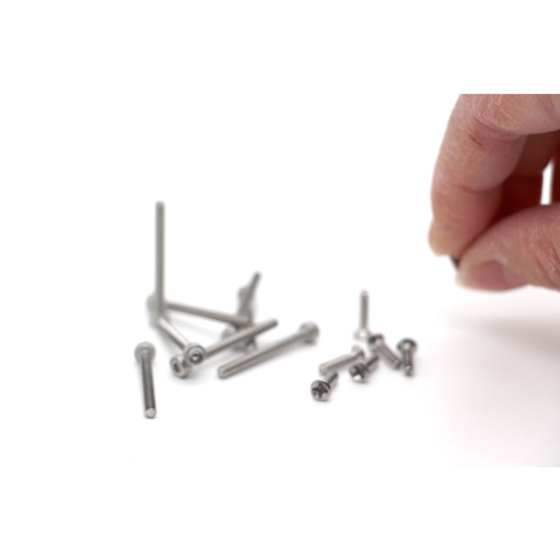 Precision Micro Screws Stainless Steel TIN Coating Round Head  Micro Screw  Customized Service  for Computer