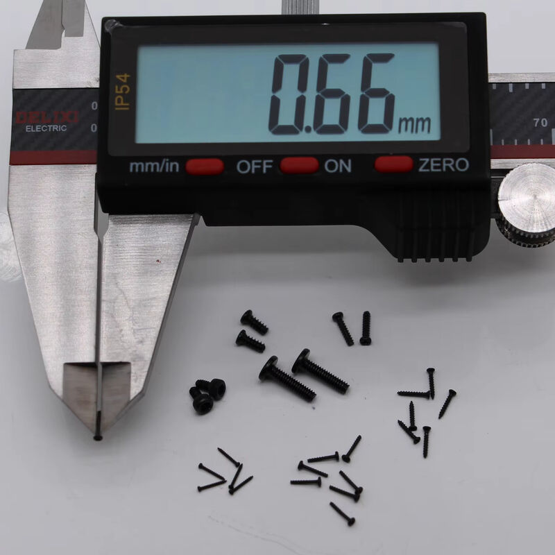 Nickel Plated Zinc Plated Black Oxide Micro Screw Precision Self-Tapping Screw for Industrial Applications