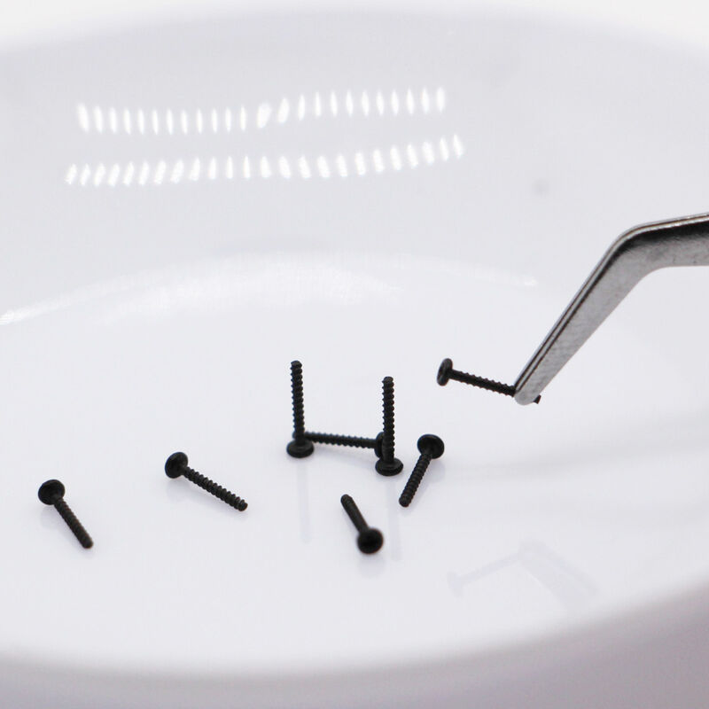 Nickel Plated Zinc Plated Black Oxide Micro Screw Precision Self-Tapping Screw for Industrial Applications