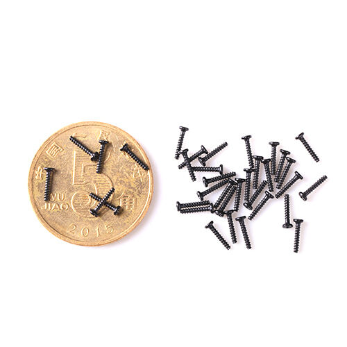 Grade 8 Titanium Micro Screw M0.5-M3.0 with 15days Delivery and 100000pcs MOQ for Drones and Aerospace