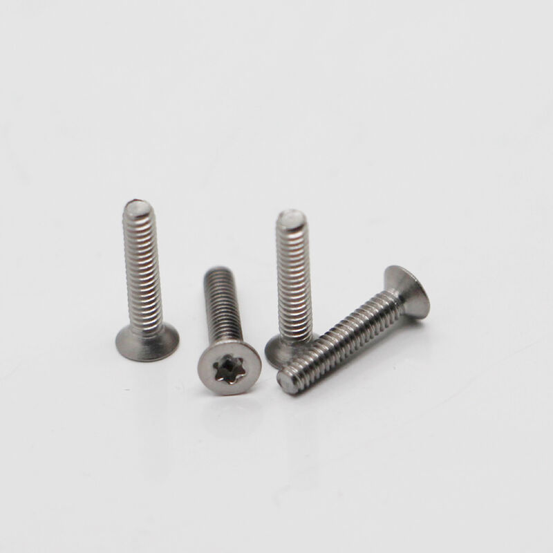 Ultra-Thin 1.5mm Galvanized Micro Screw with Slotted Flat End for Precision Electronics