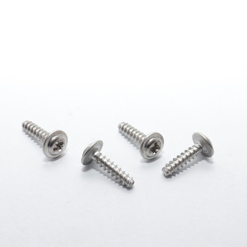 Ultra-Thin 1.5mm Galvanized Micro Screw with Slotted Flat End for Precision Electronics