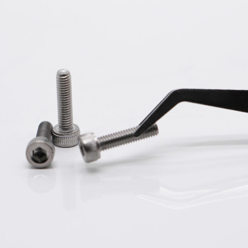 Stainless Steel Ultra-Micro Precision Pan Head Screws M0.5-M3 Nickel Plated for Industrial Applications