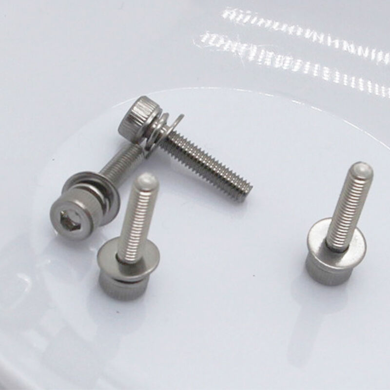 Stainless Steel Ultra-Micro Precision Pan Head Screws M0.5-M3 Nickel Plated for Industrial Applications