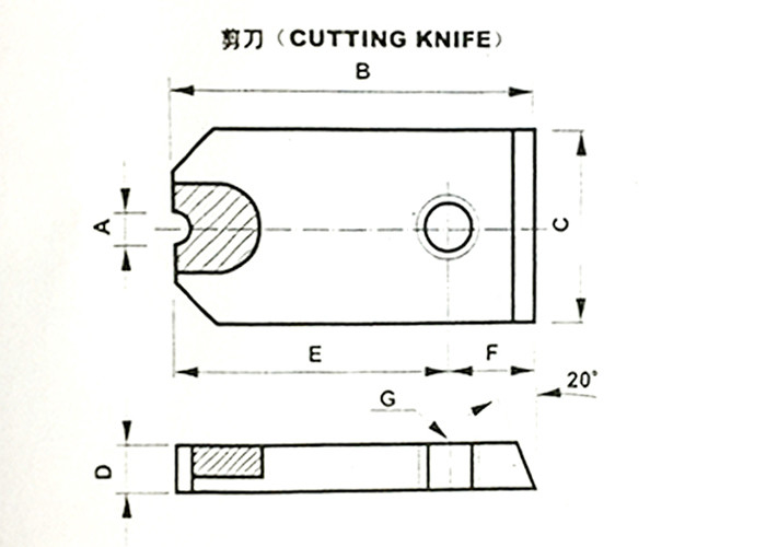 Made In China New Design Wear Resistance Surface And Anti-corrosion Of Die Cutting Knife