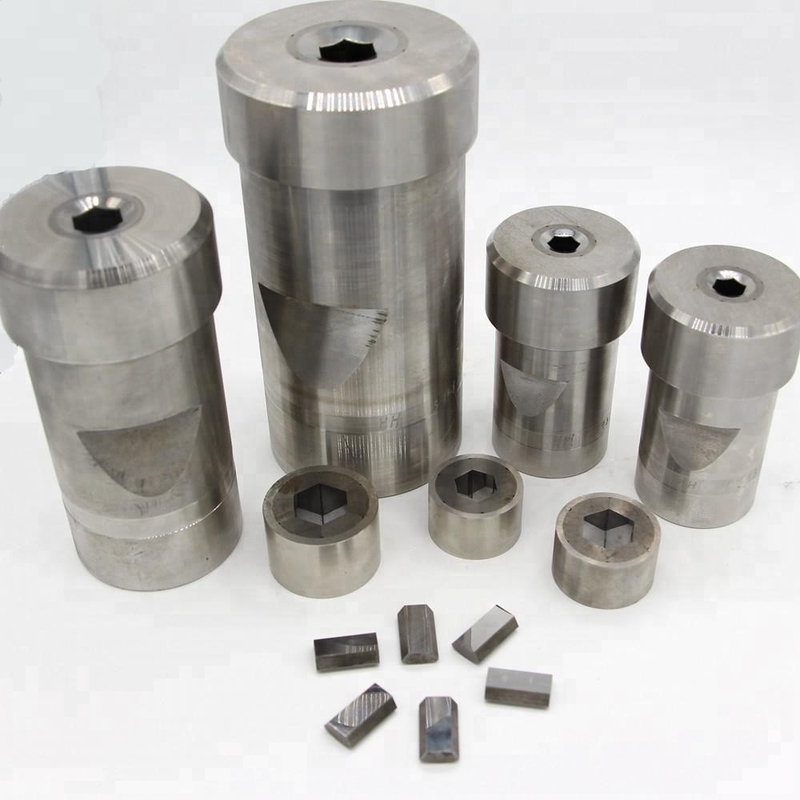 Carbide Punches And Dies Perforated Punch Rod Film Extruder Die Heading Die