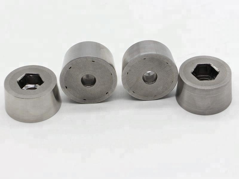 Cold Heading Die Cemented Carbide Nut Forming Die With Surface Polishing CVD Coating