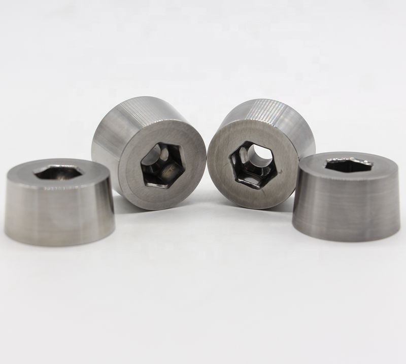 Cold Heading Die Cemented Carbide Nut Forming Die With Surface Polishing CVD Coating