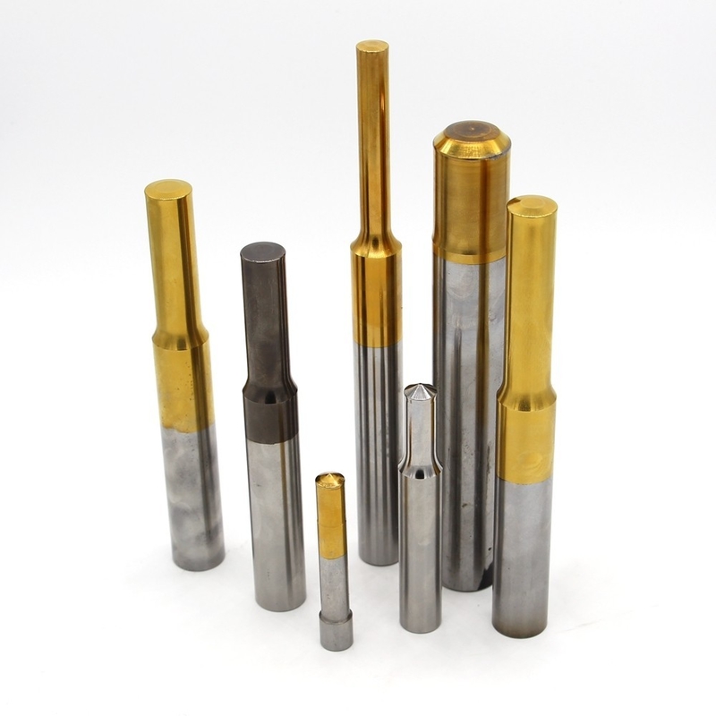 High-Speed Steel (HSS) Punch Pin - Impact-Resistant Design Precision Machined for Metal Casing Stamping in Mobile Phones