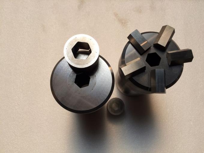 Durable Tungsten Carbide Die , Hex Segmented Die For Flange Bolt Forming