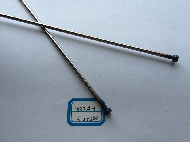 4mm Head HSS Punches Straight Die Ejector Pins With 40-60 HRC Hardness